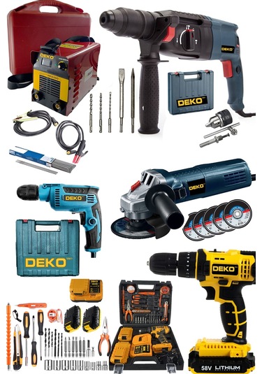 Deko Turkey D5TKM Süper Usta Seti 5'li - 2.26 Kırıcı 200A Kaynak