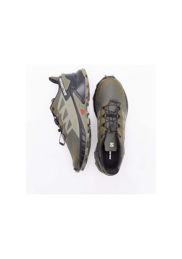 Salomon Supercross 4 M Olive Outdoor Ayakkabı 472051 Yeşil
