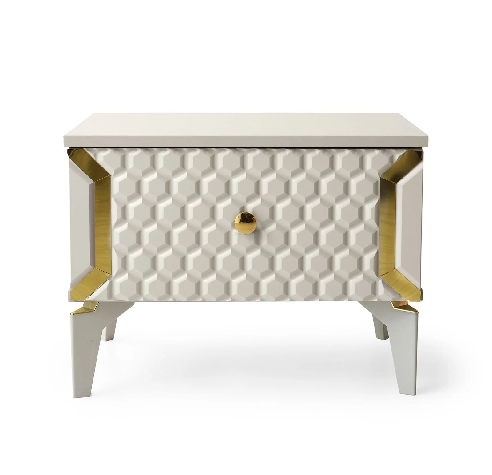 Milano Yatak Odası-mdf-kum Beji-6 Kapaklı Ve Aynalı-bazasız Traversli