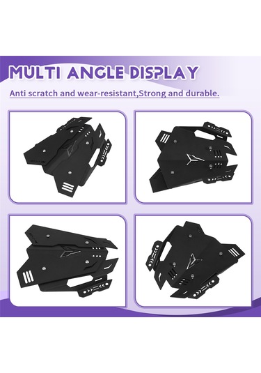 Nayomiglow Motosiklet Ön Camı Yamaha Mt-15 Mt 15 Mt15 2019-2020 Alüminyum Alaşımlı Ekran Aksesuarları Siyah