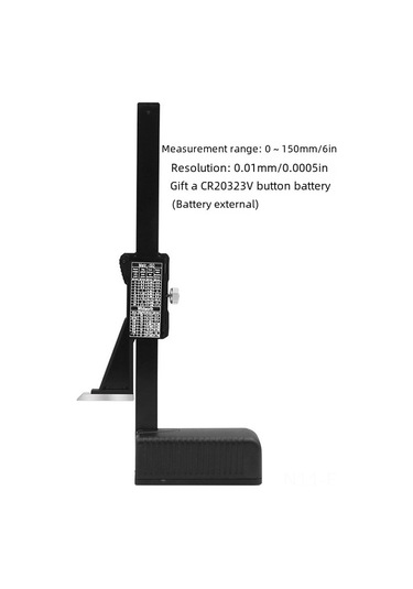 Hangfox Ahşap İşleri İçin 0-150mm Elektromanyetik Tabanlı Dijital Yükseklik Ölçücüsü - Kesme Ve İşaretleme İçin Hassas Ölçüm Aleti