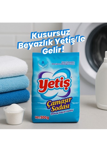 Yetiş Çamaşır Sodası 500 G
