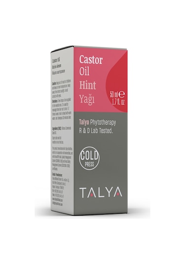 Talya Soğuk Sıkım %100 Saf ve Doğal Hint Yağı 50 ML