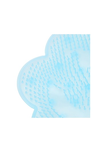 Homyl Ayak Masajı Pedi Kaymaz Vantuz Banyo Için Mavi