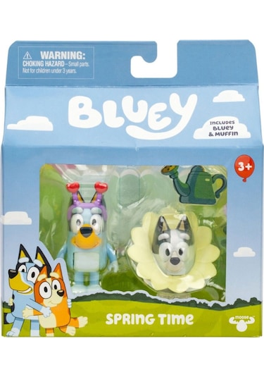 Bluey 2'li Figür Aksesuarlı Set Spring Time 18912