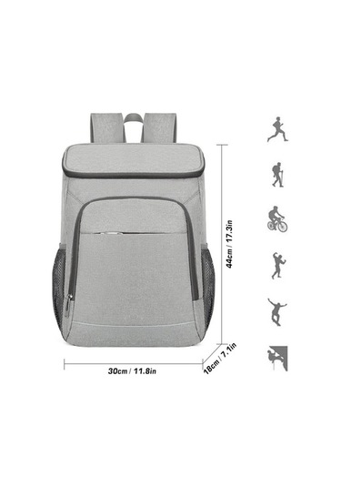 Jzcat- Darun Mistaha Açık Kamp Yürüyüş Piknik Plaj İçin Sırt Siyah