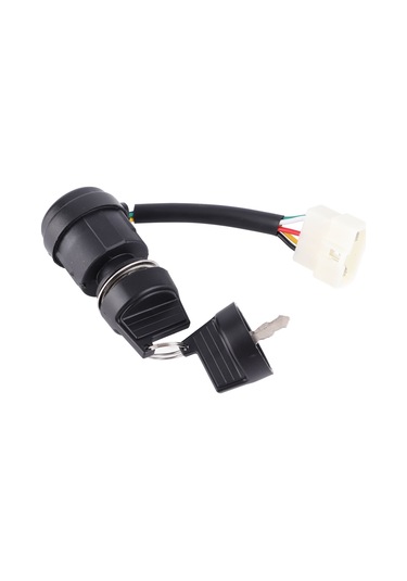 Yaozixa 5 Tel 5 Pinli Moto Atv Dune Go Kart 50-250cc İçin Güvenli Açma Kilit Anahtarı Seti 2 Anahtar