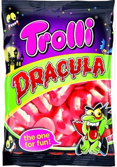 Trolli Dracula Strawberry Cream Flavour 100 g