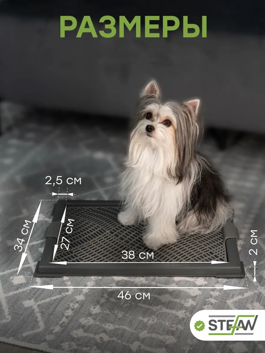 Stefan Küçük Irk Köpekler İçin Ağlı Tuvalet Kabı Xs 215485524