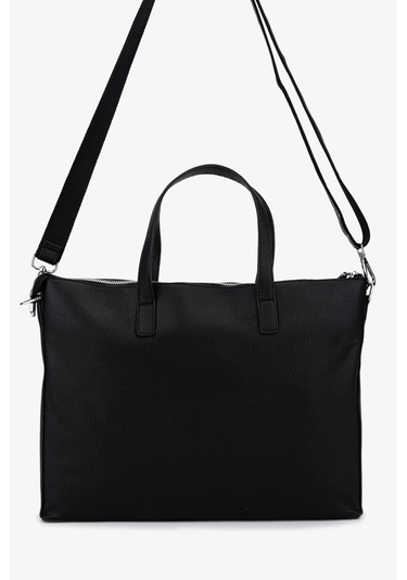 Valmenti Unisex Vegan/deri Siyah Floter Evrak Çantası 1012 2013 Cnt Y25 Sıyah Fltr Siyah