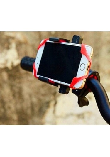 Lastik Desteklı Standlı Bısıklet Telefon Tutucu Çok Renkli