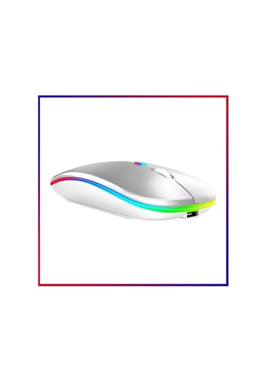 Kablosuz Sessiz Fare 2.4 Ghz Overwatch Fareler Fare Oyuncu Rgb Fare Taşınabilir Kablosuz Fare Dizüstü Bilgisayar Oyun Faresi