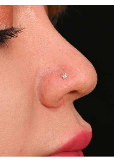 Tükkan Accessories Zirkon Tek Taş Hızma 925 Ayar Hızma-hızma39 Gümüş