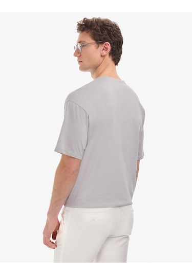 Pierre Cardin Erkek Gri Tişört Basic 50325300-vr024