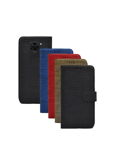 Huawei P9 Lite 2017 Spor Kumas Cüzdan Kilif 504795407