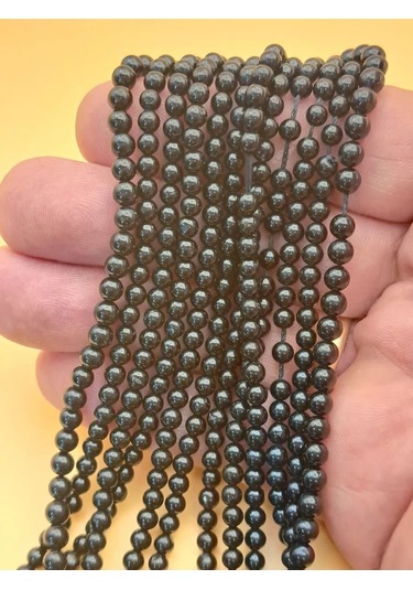 Beautiful Stones Turmalin Şerl Boncukları 4 Mm 230881656