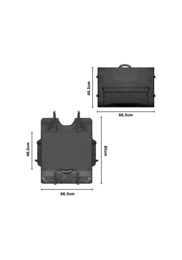 Sones 27 İnç Bilgisayar Dizüstü Bilgisayar Çantası Toz Kılıfı Gri Gri
