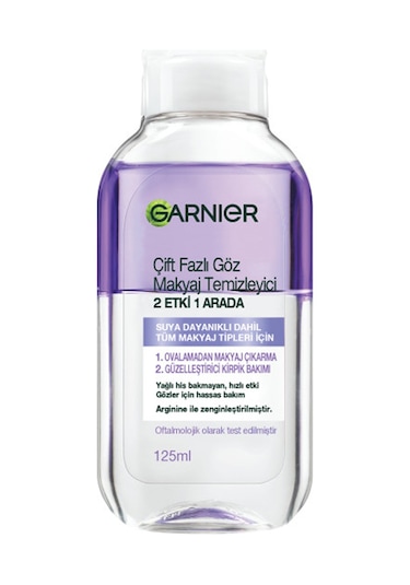 Garnier Skin Göz Makyaj Temizleyici 2ın1 125 Ml