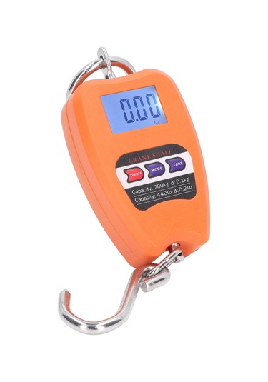 Aubyhe 200 Kg Hassas Dijital Asma Terazi - Lcd Ekranlı, Taşınabilir, Çok Fonksiyonlu, Otomatik Kapatma Ve Aşırı Yük Uyarısı Özellikli