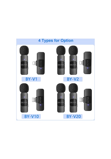 Boya By-v20 One-trigger-two 2.4g Kablosuz Mikrofon