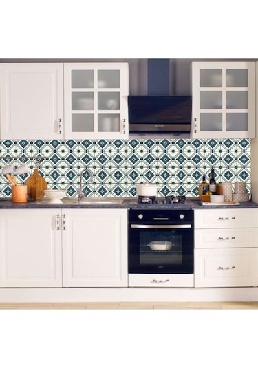 İbm4650 Mutfak Tezgah Arası Kendinden Yapışkanlı Folyo Kaplama Fayans Desen 60cmx100cm