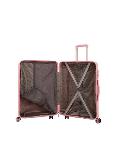 Mçs Polipropilen Pudra Rengi Büyük Boy Valiz Pudra