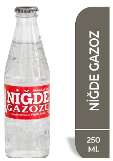 Niğde Gazozu Frambuaz Aromalı 250 Ml X 24 Adet