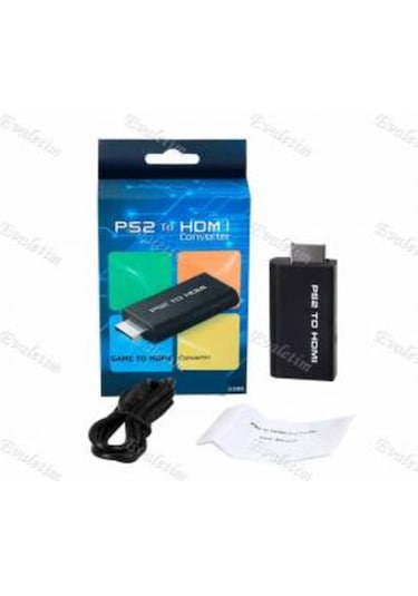 Ps2 To Hdmı Tv Kablosu Çevirici Adaptör 5046P Dönüştürücü Playsta