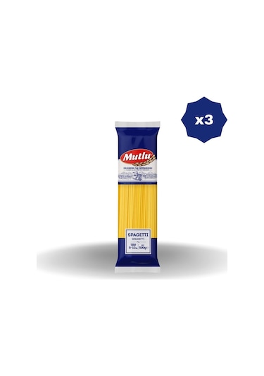 Spagetti Makarna 500 Gr X 3 Adet