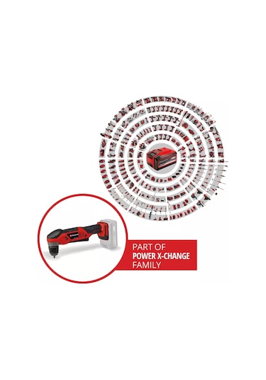 Einhell TE-AD 18 Li - Solo Akülü Dik Açılı Vidalama - 4514290