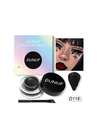 Su Geçirmez Ve Dayanıklı Mat Göz Farı Eyeliner Krem 12 Renkli Kaş Boyası Krem 116 C01