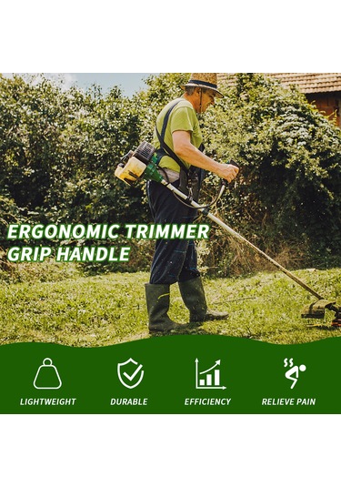 Ximistore9 "çim Biçme Makinesi Ek Tutma Kolu - Ergonomik Zincirli Testere Sapı Uzatma Kıskacı"