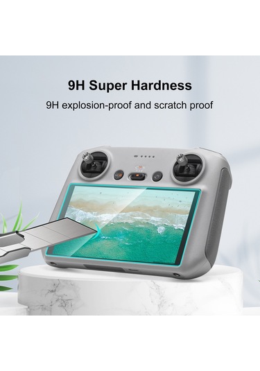 Djı Rc / Rc 2 Puluz Uzaktan Kumanda Ekranı İçin Temperli Cam Filmi Şeffaf