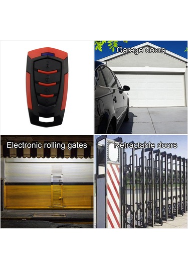 Geekyou Ak-k200427-433mhz 4 Tuşlu Akıllı Kopyalama Kumanda, 433mhz Frekanslı, Kilitler, Perde, Alarm Ve Elektrikli Araçlar İçin Kablosuz Kontrol