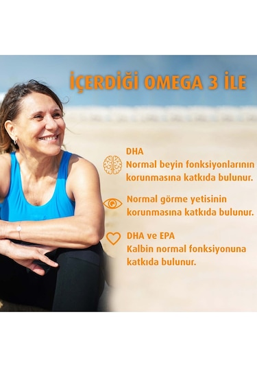 Pharmaton 50 Plus Omega 3 Içerikli 30 Kapsül