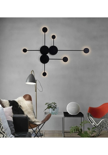 Simaavize Leuchte Modern Aplik Siyah