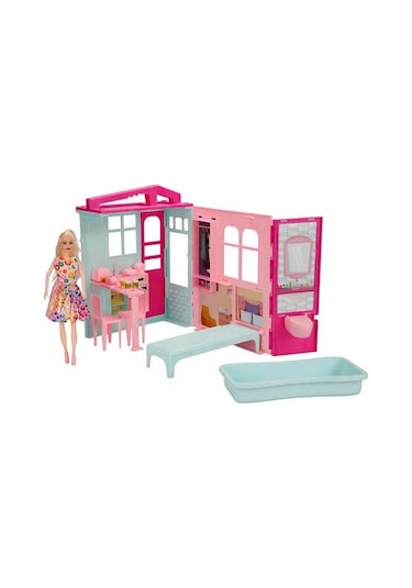 Cindy House Bebekli Oyun Evi