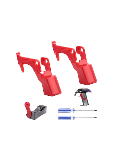 Sointeresting  V11 V10 İçin Yedek Anahtarlar, Sabitleme Anahtarı Kontrolü Yükseltilmiş Serbest Bırakma Düğmesi, Kapalı Anahtar Kontrol Kelepçesi