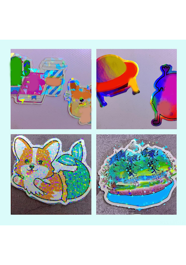 Youtek 20 Adet A4 210x297mm Parlak Tozlu Soğuk Lamine Film - Otomatik Yapışkan, Makine Gerektirmeyen, Fotoğraf/evrak Koruyucu