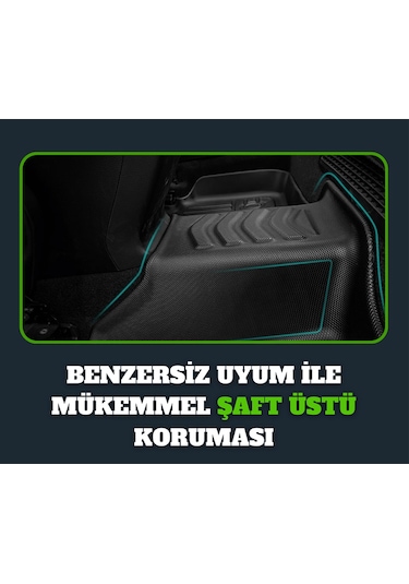 Fiat Doblo 2025 Model 5d Premium Ekstra Havuzlu Paspas Ve Bagaj Havuzu Set