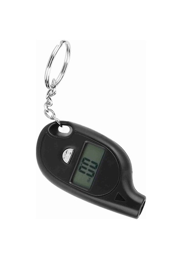 Springsun Dijital Lastik Basınç Ölçer, Lcd Ekranlı, 4 Birim Psı/kpa/bar/kg/cm² , Otomatik Kapatma, Anahtar Zinciri İle Taşınabilir, Yakıt Tasarrufu Sağlar