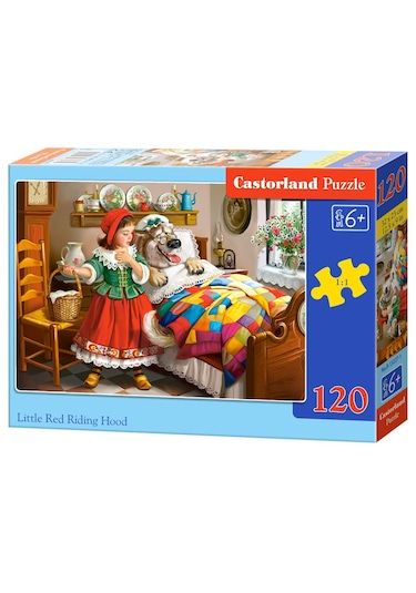 Castorland 120 Parça Krımızı Başlıklı Kız Puzzle