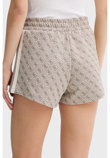Guess Bayan Şort V6gd02 K2959 Fmc4 Sütlü Kahve Sütlü Kahve