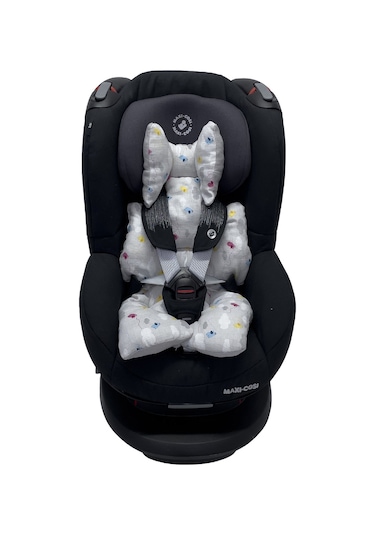 Ezh Collection 8011 Müslin Puset ve Oto Koltuğu Minderi Gri