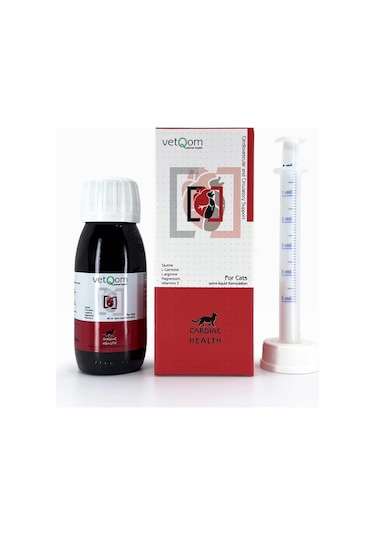 Vetqom Kedi Cardiac Health 60 Ml