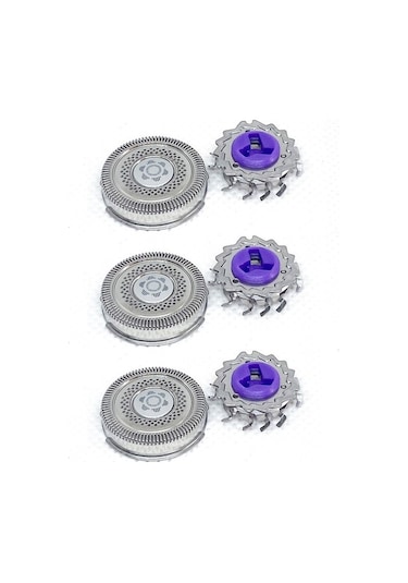 Agoodshop Adet Sh98/71/91 Yedek Tıraş Makinesi Kafa Bıçakları Philips Sp9860 Sp9863 Sp9880 Sp9862 Sp98