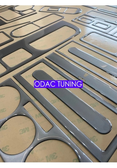 Vw Bora Full Set Torpido, Konsol, Trim, Göğüs Kaplama Set Gri