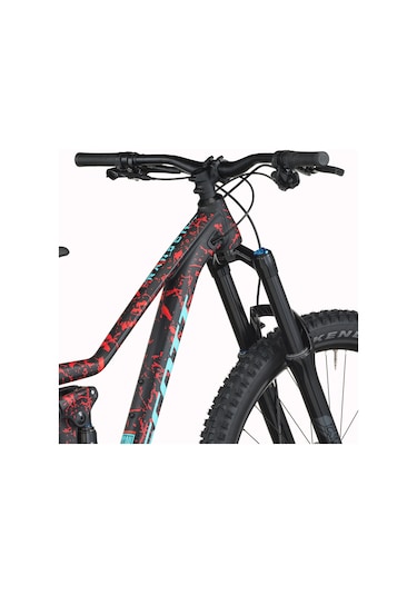Scott Ransom 600 26 Jant Enduro Dağ Bisikleti 1x11v Siyah Kırmızı S/13 Siyah  - Kırmızı