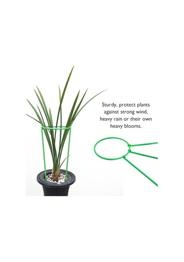 Tenfowee Bitki Desteği Ayağı, Orkide Ve Sukulentler İçin Yaprak Tutucu, 12 Cm Çapında S Boy, 3'lü Paket