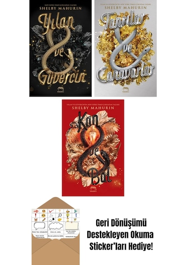 Yılan Ve Güvercin + Tanrılar Ve Canavarlar Ciltli + Kan Ve Bal